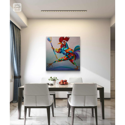 Sylwia Młodziejewska - obrazy akryl - Czwartek! foto #3