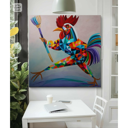 Sylwia Młodziejewska - obrazy akryl - Czwartek! foto #4