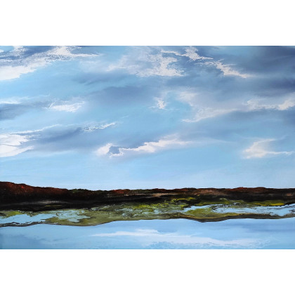 Under wandering clouds, Felix Guenther, obrazy akryl