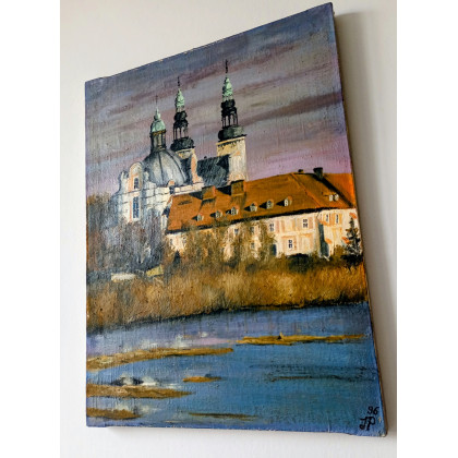 Jan Poczobut - obrazy olejne - Ląd opactwo foto #1