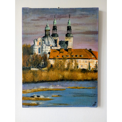 Jan Poczobut - obrazy olejne - Ląd opactwo foto #2