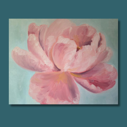 Piowania, Iga Płachta, obrazy olejne