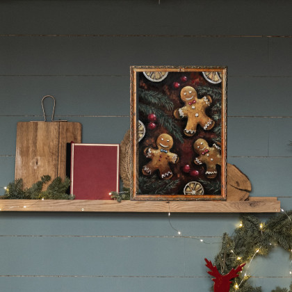 Iga Płachta - plakaty - Piernikowe ludki. Plakat o wymiarach 21x29,7 cm A4 foto #3