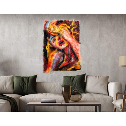 Grzegorz Zalewski - tkanina - Kobieta z Włókien foto #1