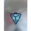 Naszyjnik Trójkąt Geometryczne Wzory Krótki 25.154