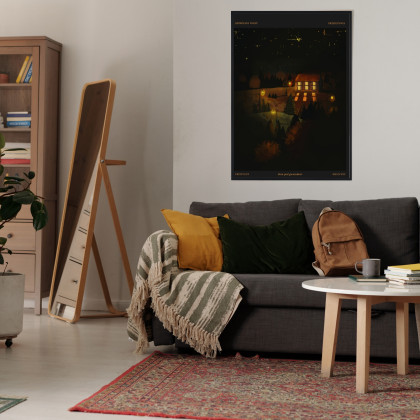 Iga Płachta - plakaty - Dom pod gwiazdami. Plakat o wymiarach 21x29,7 cm A4 foto #2