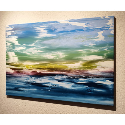 Felix Guenther - obrazy akryl - Flowing landscape foto #1