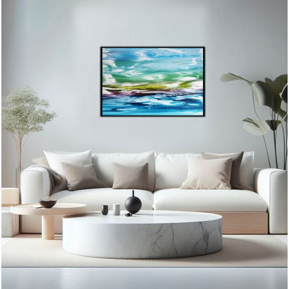 Felix Guenther - obrazy akryl - Flowing landscape foto #2