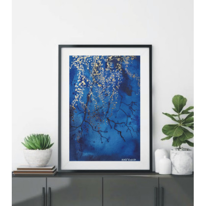 Akwarela Akwarelka Obraz pt: Tajemniczy Ogród., Beata Rudecka, obrazy akwarela