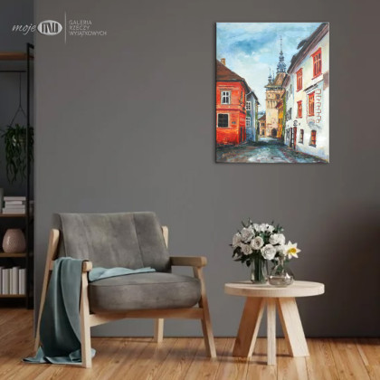 Moje MW - obrazy olejne - Sighisoara foto #2