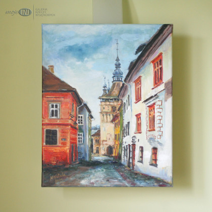 Moje MW - obrazy olejne - Sighisoara foto #3