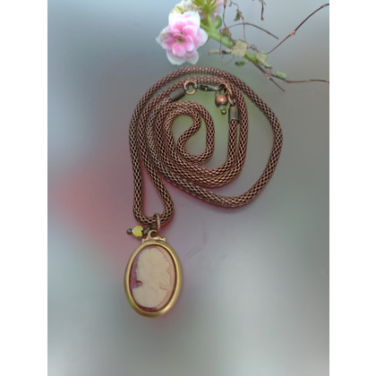 unikatart - korale,naszyjniki - Naszyjnik Camea Wisior Z Serduszkiem 25.155 foto #1