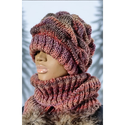 art.a - czapki - Czapka plus szal-chusta foto #2