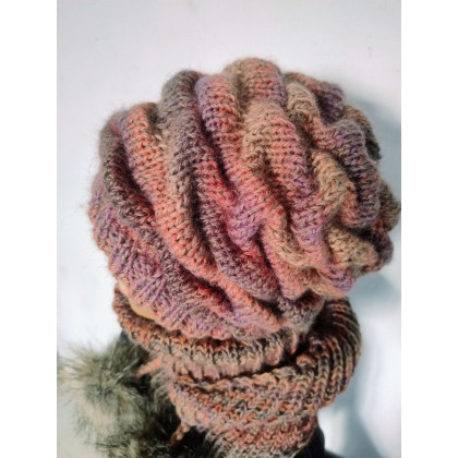 art.a - czapki - Czapka plus szal-chusta foto #4