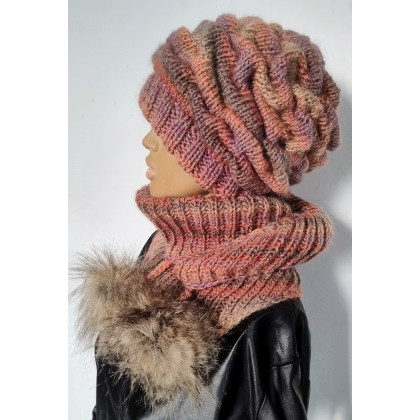 art.a - czapki - Czapka plus szal-chusta foto #5