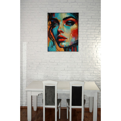 Rafal Stach - obrazy olejne - Searching for You  80x100 foto #4