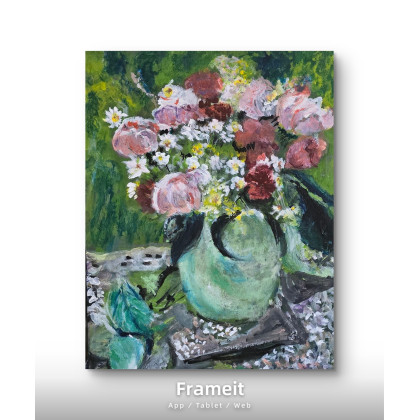 Krystyna Mościszko - obrazy akryl - Bukiet foto #1