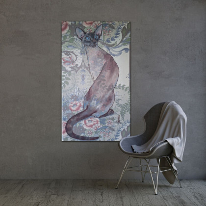 Nadia Siemek - obrazy akryl - Kotka foto #3