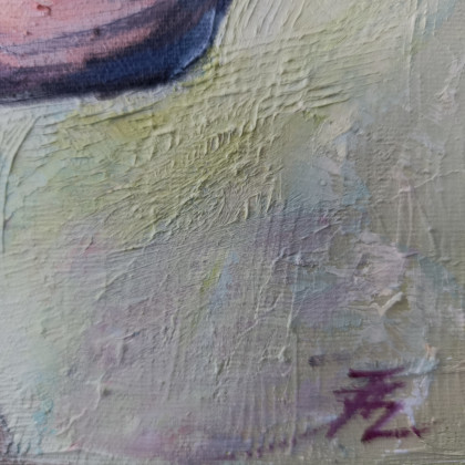 Justyna Zielonka - obrazy olejne - Kowalik - cykl Ptaki foto #2