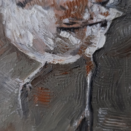 Justyna Zielonka - obrazy olejne - Strzyżyk  - cykl Ptaki foto #3