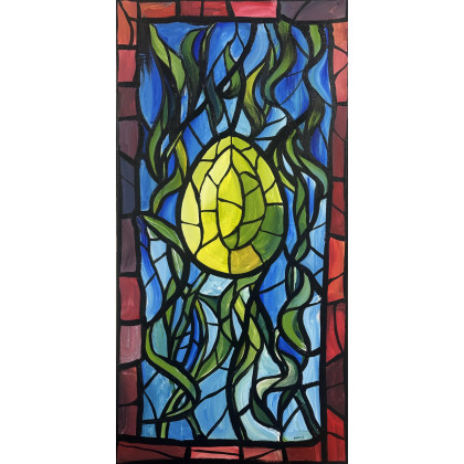 POCZĄTEK, Patryk Martuś, obrazy akryl