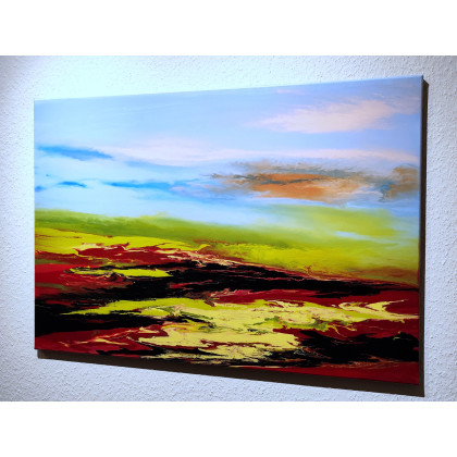 Felix Guenther - obrazy akryl - Color atmosphere in nature foto #1