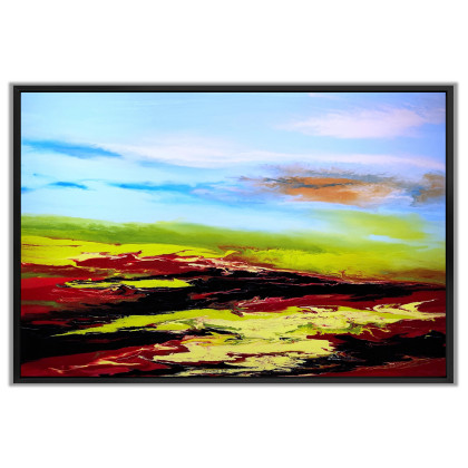 Felix Guenther - obrazy akryl - Color atmosphere in nature foto #3