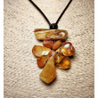 Naszyjnik z bursztynu w stylu ECO (23)