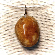 Zawieszka z bursztynu w stylu ECO