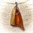 Zawieszka z bursztynu w stylu ECO