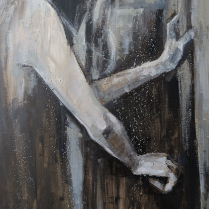 Justyna Zielonka - obrazy olejne - Viola 2 obraz olejny foto #3