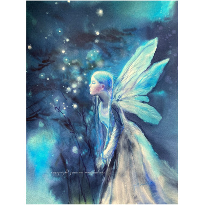 Gwiezdny pył, Joanna Magdalena, obrazy akwarela
