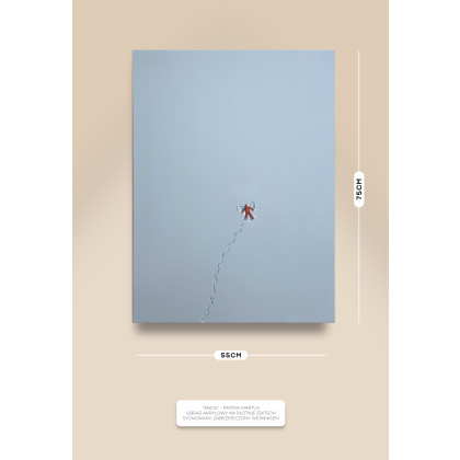 Patryk Martuś - obrazy akryl - ANIOŁ (55x75cm) foto #2
