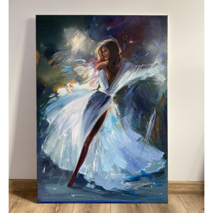 Jolanta Strzelczyk - obrazy olejne - W BLASKU REFLEKTORÓW foto #1