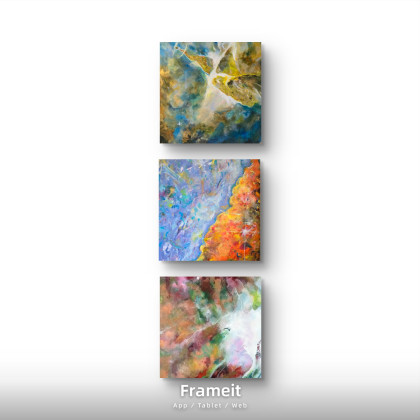 Ewa Mościszko - obrazy akwarela - Uniwerse 2 foto #2