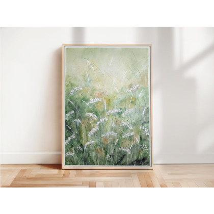 Akwarela A2, Łąka, Małgorzata Domańska ART, obrazy akwarela