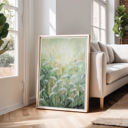 Małgorzata Domańska ART - obrazy akwarela - Akwarela A2, Łąka foto #1