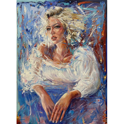 BEZSENNA NOC, Jolanta Strzelczyk, obrazy olejne