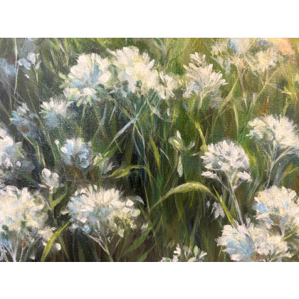 Maria Mandis - olej + akryl - Wspomnienia o lecie foto #1