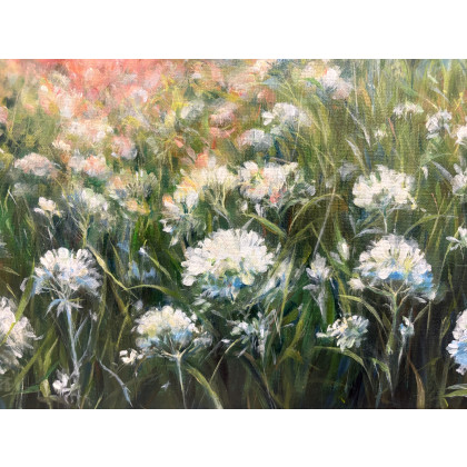 Maria Mandis - olej + akryl - Wspomnienia o lecie foto #2