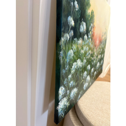 Maria Mandis - olej + akryl - Wspomnienia o lecie foto #3