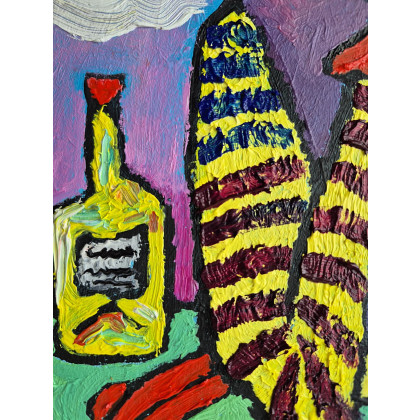 Marlena Kuć - obrazy olejne - nocne czuwanie foto #3