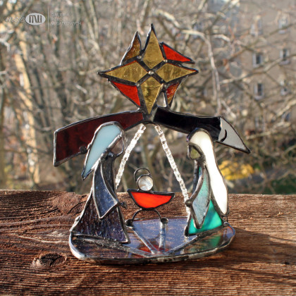 Moje MW - dekory stojące - Szopka z gwiazdą II foto #4