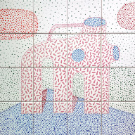 Obraz ceramiczny- Wazon