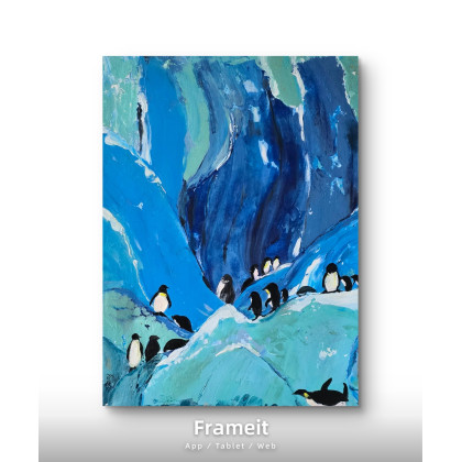 Ewa Mościszko - obrazy akryl - Icebrekers 2 foto #1