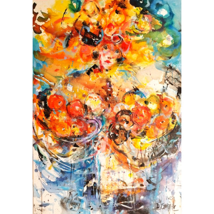 Dariusz Grajek - olej + akryl - Pomarańczarka.... foto #1