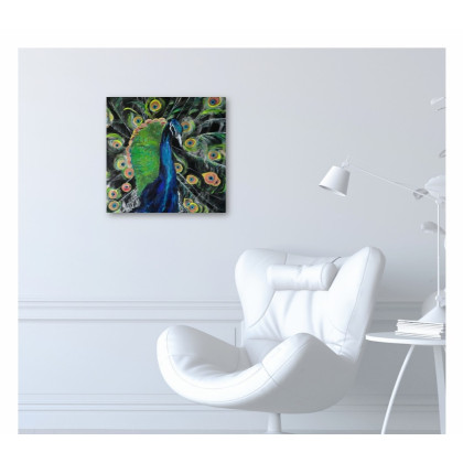 Ewa Mościszko - obrazy akryl - Lady blue foto #2