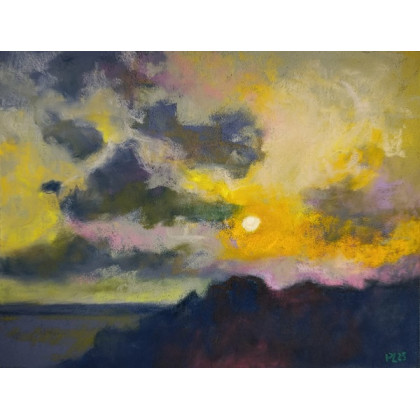 Paulina Lebida - pastele suche - Pejzaż - rysunek pastelami foto #1