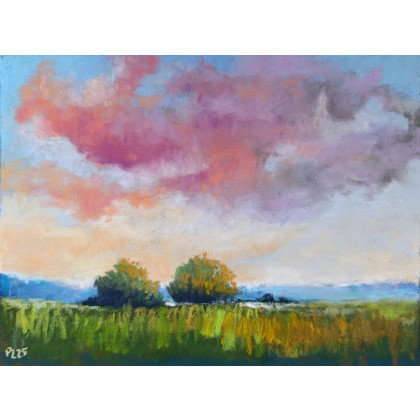 Paulina Lebida - pastele suche - Pejzaż - rysunek pastelami foto #1