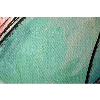 Rafal Stach - olej + akryl - Framboise 80x100 foto #1